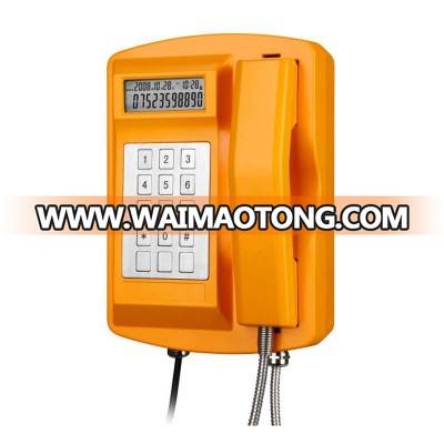 Waterproof Emergency Tunnel Power Plant Telephone Outdoor Vandal proof Industrial Telephone