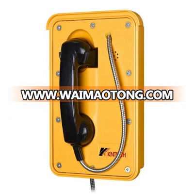 Industrial Emergency Calling System Robust Vandal proof VoIP Phone Tunnel Telephone