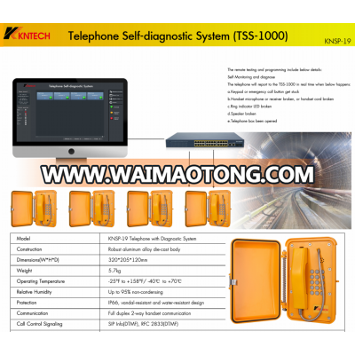 Industrial Multi-Party Paging System PA3 KNTECH Group Broadcasting call